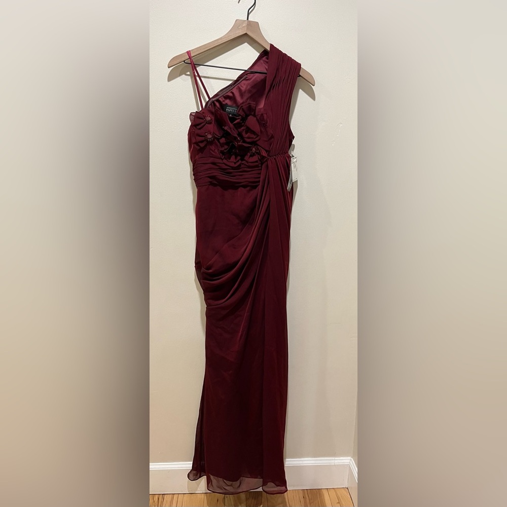 Adrianna Papell Collection NWT Wine Red Formal Dress - Women’s Size 12 Petite
